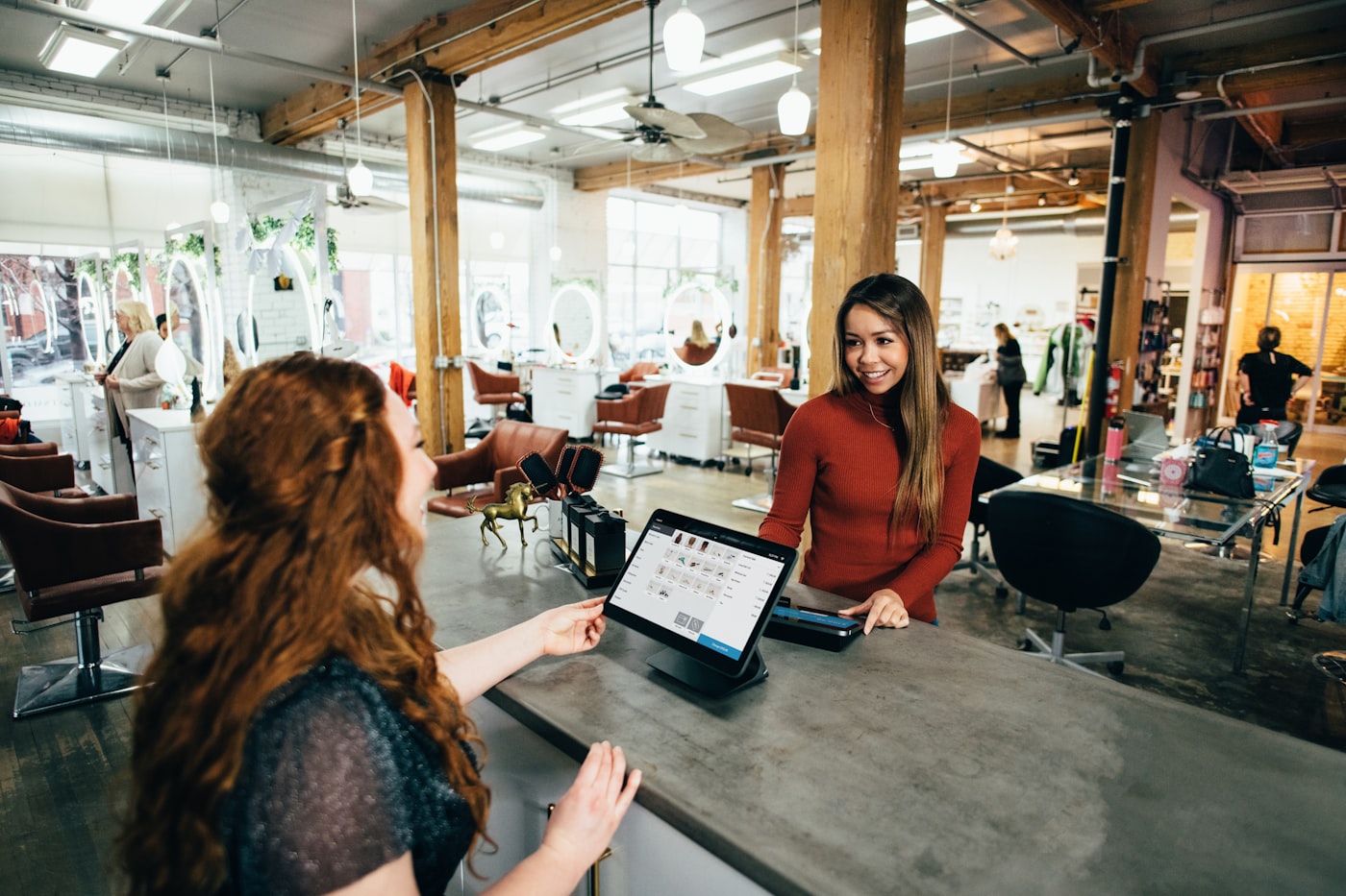Store management desktop app demo screenshot
